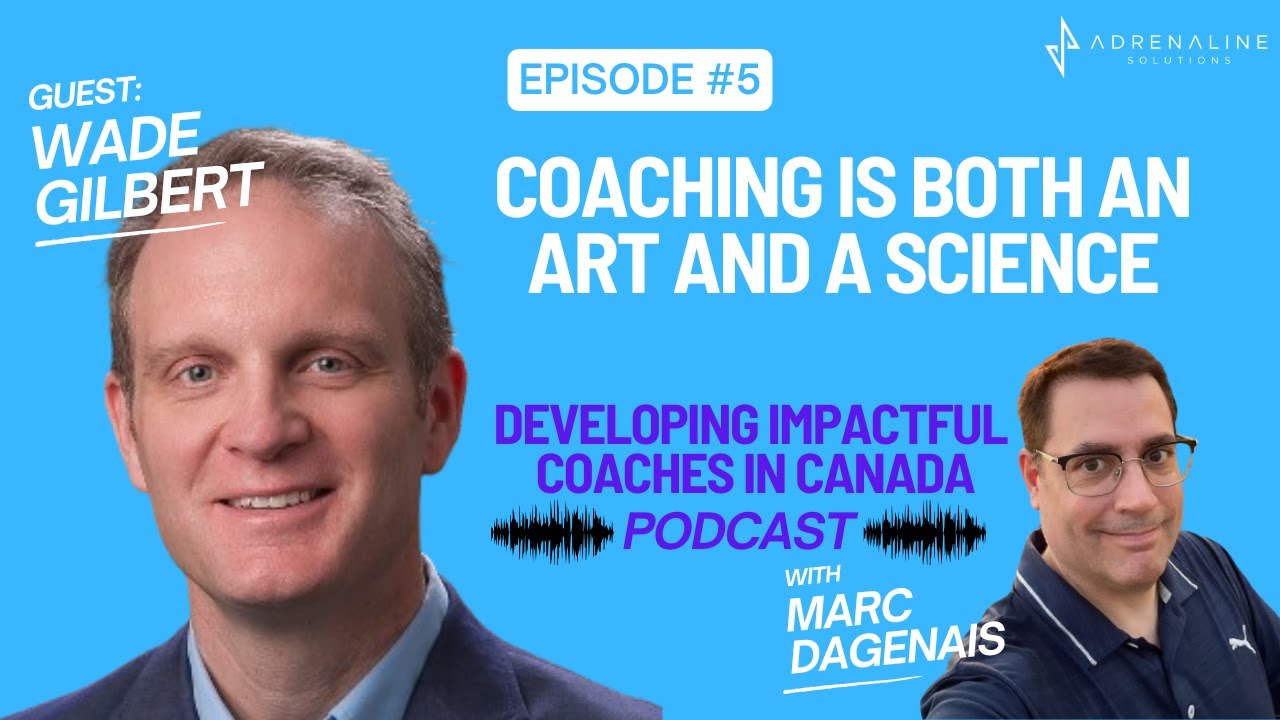 Guest Wade Gilbert and host Marc Dagenais